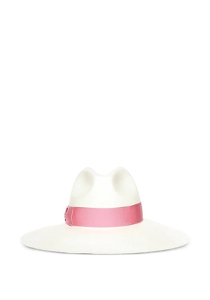 Borsalino Sophie Panama wide-brim hat - Neutrals