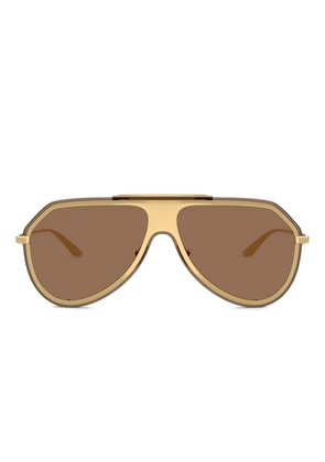 Dolce & Gabbana Eyewear pilot-frame sunglasses - Gold