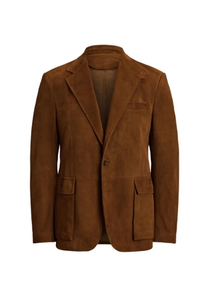 Polo Ralph Lauren RL67 suede blazer - Brown