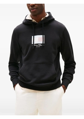 Tommy Hilfiger logo-print hoodie - Black