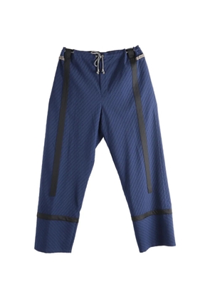 Kiko Kostadinov Kyan patterned trousers - Blue