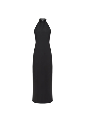 FFORME Silke halterneck maxi dress - Black