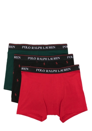 Polo Ralph Lauren elasticated logo waistband stretch-cotton (pack of three) - Green
