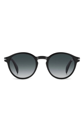 DAVID BECKHAM EYEWEAR round-frame sunglasses - Black