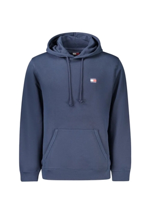Tommy Hilfiger logo-patch hoodie - Blue