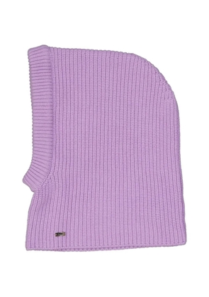 Herno ribbed-knit balaclava - Purple