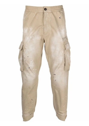 DSQUARED2 faded tapered trousers - Neutrals