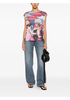 The Artistylist graphic-print T-shirt - Red