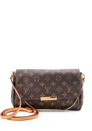 Louis Vuitton Pre-Owned Favorite Handbag Monogram Canvas MM crossbody bag - Brown