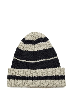 Undercover x Kijima Takayuki striped beanie - Black