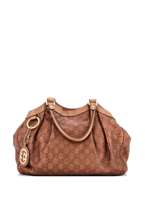 Gucci Pre-Owned Sukey Guccissima Leather Medium tote bag - Brown