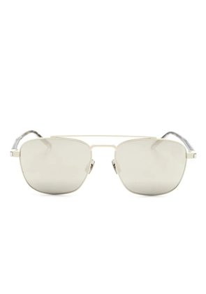Saint Laurent Eyewear SL 665 pilot-frame sunglasses - Neutrals