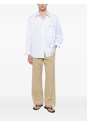 MTL STUDIO Fiocco striped shirt - White