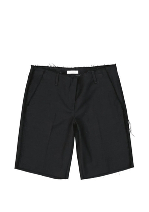 DONDUP frayed-edge shorts - Black
