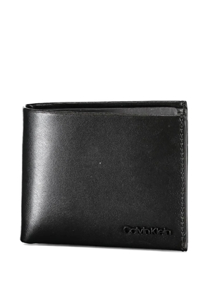 Calvin Klein bifold leather wallet - Black