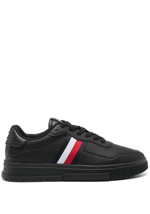 Tommy Hilfiger Supercup stripe-detailing sneakers - Black