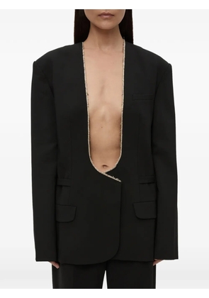 Christopher Esber Retract Shawl blazer - Black