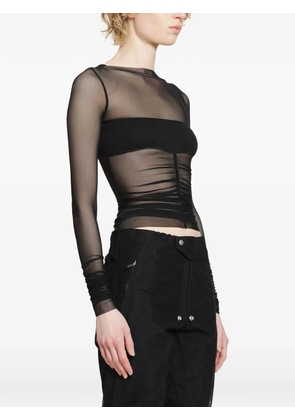 Rick Owens Temple mesh top - Black