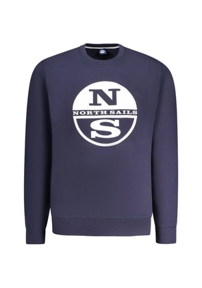 North Sails logo-print crew-neck sweatshirt - Blue