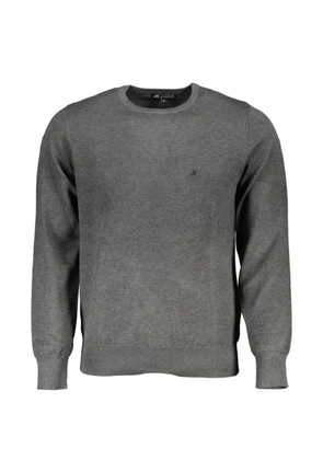 U.S. Grand embroidered-logo crew-neck sweater - Grey