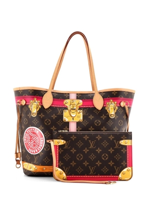 Louis Vuitton Pre-Owned Neverfull NM Limited Edition Summer Trunks Monogram Canvas MM tote bag - Brown