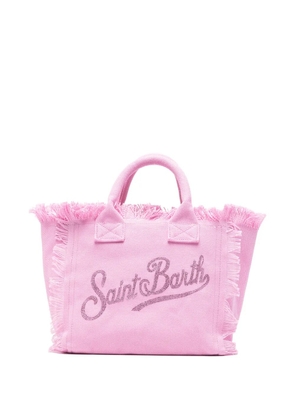 MC2 Saint Barth Colette frayed tote bag - Pink