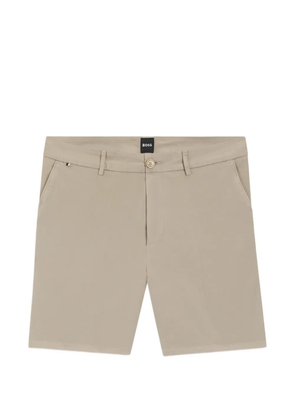 BOSS logo-patch shorts - Neutrals