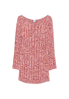 Missoni long-sleeve knitted mini dress - Pink
