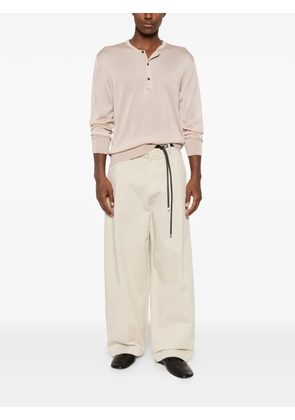 SEVEN GAUGE buttoned sweater - Neutrals