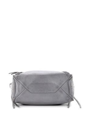 Balenciaga Pre-Owned Papier A4 Zip Around Classic Studs Bag Leather Mini tote bag - Grey
