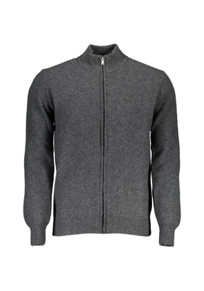 North Sails zip-up wool cardigan - Grey