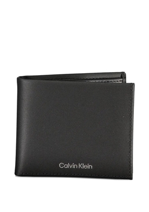 Calvin Klein logo-print bifold wallet - Black