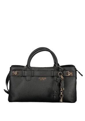 GUESS USA logo-plaque tote bag - Black