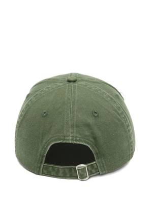 CARNE BOLLENTE Bunnies In Bloom distressed-effect cap - Green
