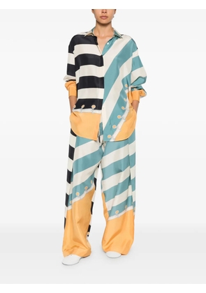 LOEWE striped shirt - Neutrals