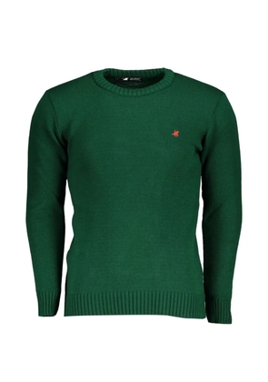 U.S. Grand logo-embroidered sweater - Green