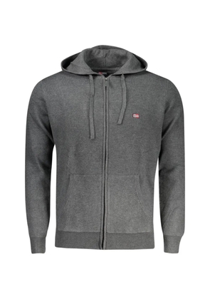 NORWAY 1963 mélange-effect zip-up hoodie - Grey