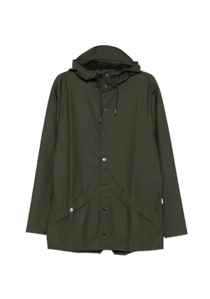 Rains hooded waterproof jacket - Green