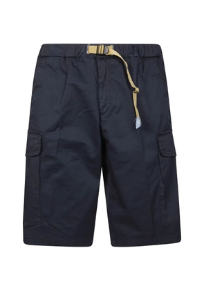 White Sand belted cargo shorts - Blue