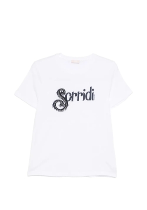 LIU JO embellished T-shirt - White