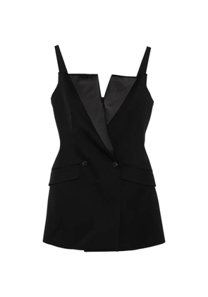 Givenchy double-breasted mini dress - Black