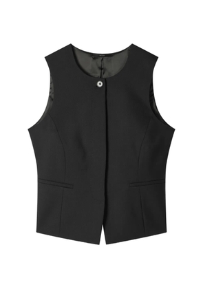 Paul Smith asymmetric waistcoat - Black