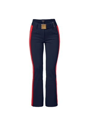 Goldbergh belt side-stripe ski bottoms - Blue