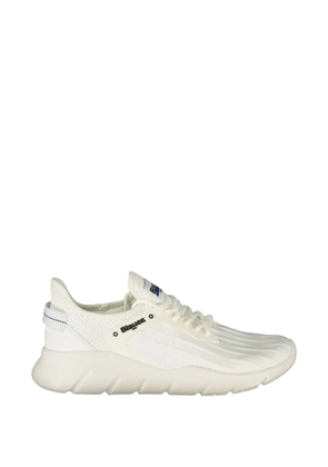 Blauer logo-print low-top sneakers - Neutrals