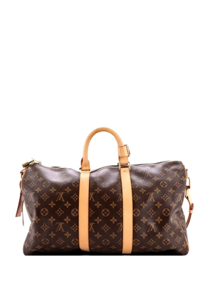 Louis Vuitton Pre-Owned Keepall Bandouliere Bag Monogram Canvas 45 travel bag - Brown