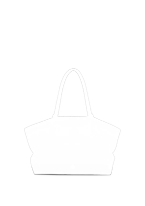 JW Pei large Hana grained contrast-stitch tote bag - Black