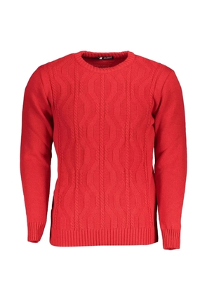 U.S. Grand cable-knit cotton sweater - Red