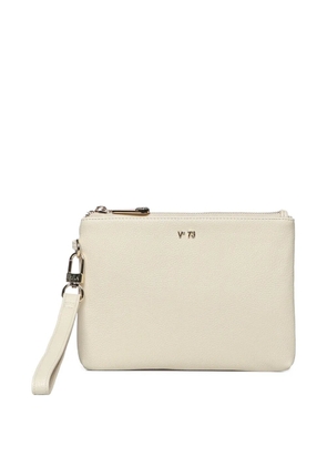 V°73 Keira zip-up clutch bag - Neutrals