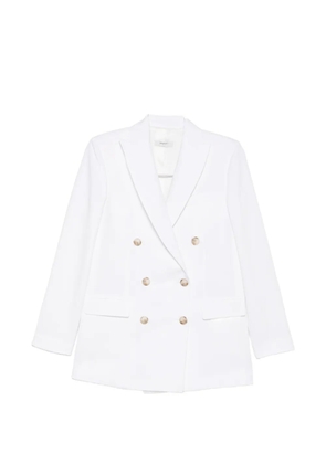 NINA 14.7 double-breasted blazer - White