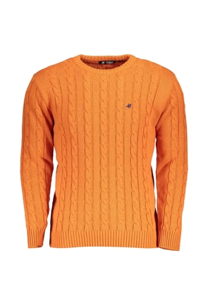 U.S. Grand cable-knit jumper - Orange